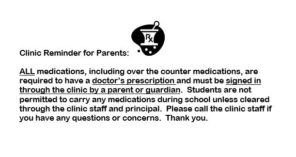 Clinic Reminder for Parents